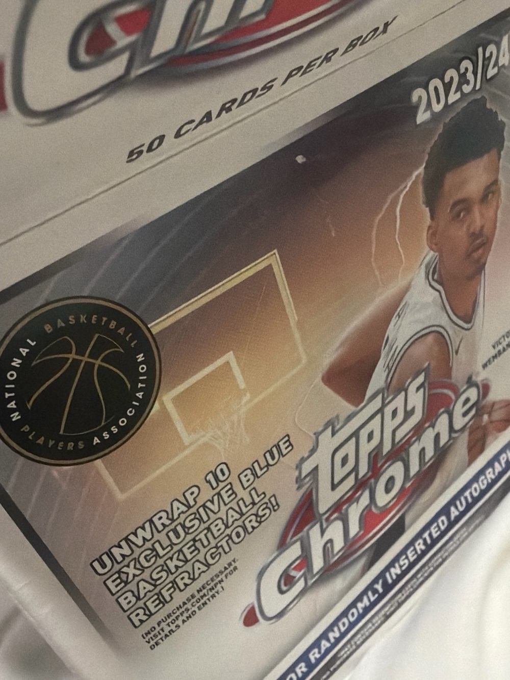 Topps Chrome Basketball Card Lot